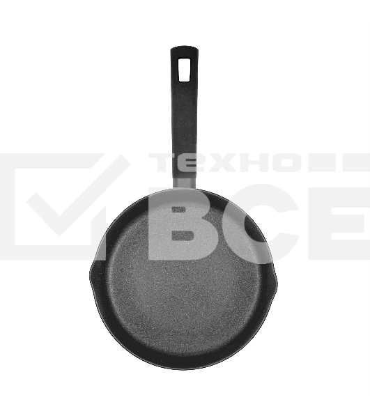 Сковорода-гриль Rondell Trumpf RDA-1341 круглая 20см покрытие: Xylan Plus ручка несъемная (без крышки) черный