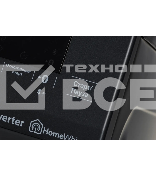 Стиральная машина Beko WSPE7H616A темно-серый, загрузка фронтальная 7,5 кг, 1200 об/мин., класс: А