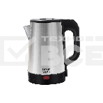 Чайник электрический Homestar HS-1041 1.8 л, 1500 Вт, нержавейка, стальной/черный, фото 1