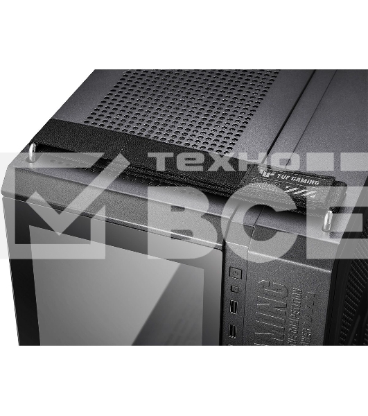 Компьютерный корпус ASUS TUF GAMING GT502 PLUS TG ARGb черный/GT502 PLUS/BLK/TG (90DC0090-B19010)