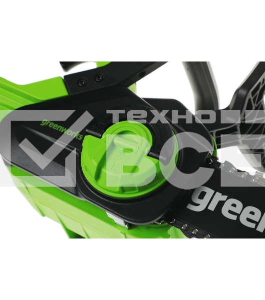 Цепная пила аккумуляторная GreenWorks G24CS25K4, 24V, 25 см, c АКБ 4А·ч и ЗУ (2007707UB)
