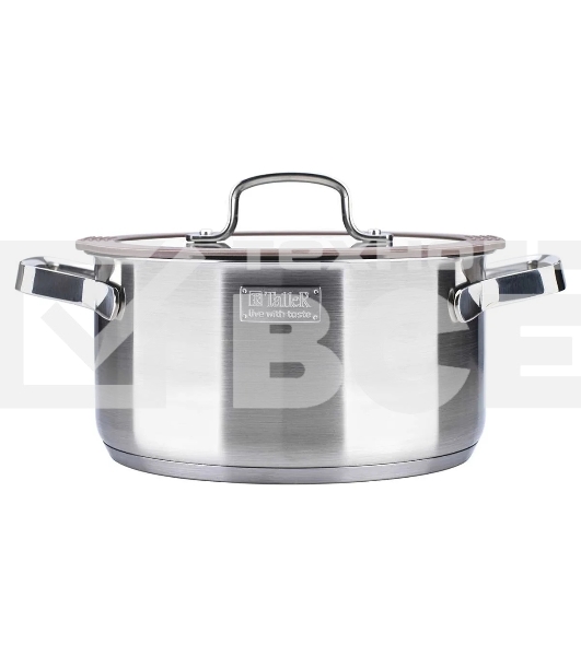 Кастрюля Taller TR-17353 нержавеющая сталь 18/10, 2.9 л