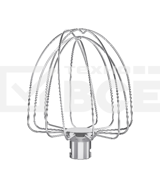 Кухонная машина KORTING KKM 0107 MB N, мощность 1500 Вт, 5 насадок, объем чаши 6.5 л, сенсорный дисплей/механическое управление, планетарное вращение, 11 скоростей, турборежим, импульсный режим, таймер, насадка для смешивания/крюк для теста/веничк/мясоруб