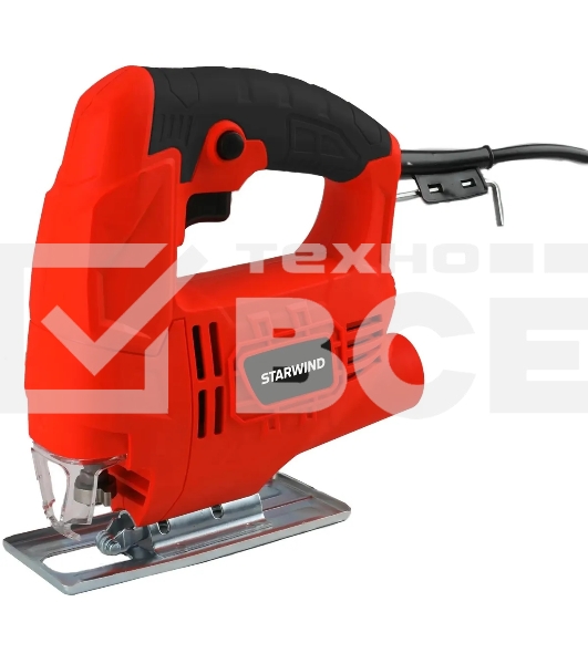 Лобзик электрический Starwind JS55-550S1 +2пил. 550Вт 3000ходов/мин от электросети