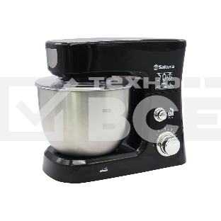 Миксер Sakura с чашей SA-6327BK планетарный