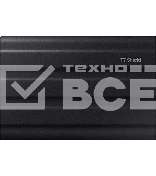 Твердотельный диск Samsung T7 Shield External 4Tb BLACK USB 3.2 (MU-PE4T0S/WW)
