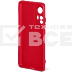 Чехол (клип-кейс) DF xiCase-63 для Xiaomi 12/12X красный, фото6
