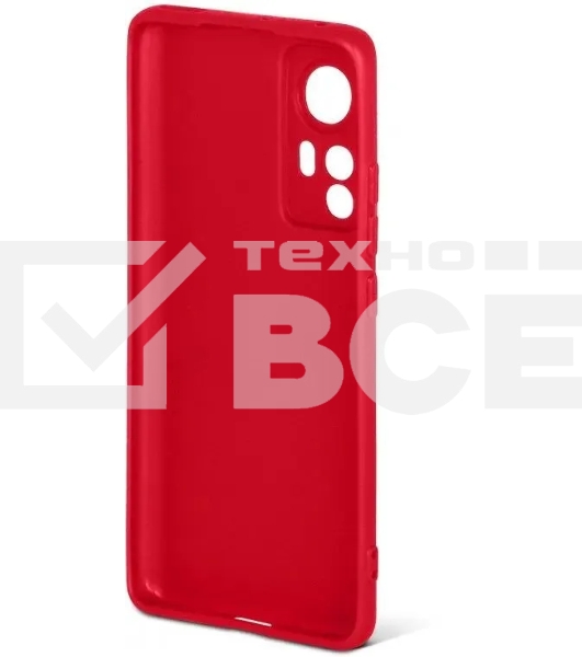 Чехол (клип-кейс) DF xiCase-63 для Xiaomi 12/12X красный