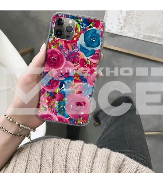 Чехол (клип-кейс) Gresso Air для Apple iPhone 12/12 Pro прозрачный/рисунок [gr17aaae9072]