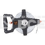 Рулетка геодезическая, 50 м х 12,5 мм, лента ПВХ, открытый корпус Sparta, фото6