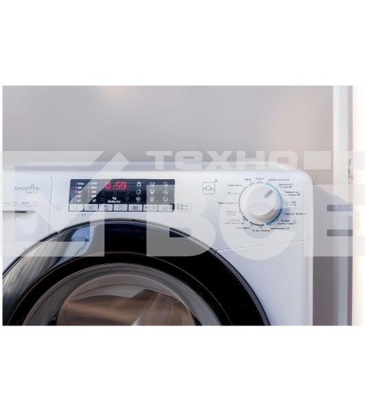 Стиральная машина Candy Smart Pro Inverter CSO4 276TWMB-07 белый, загрузка фронтальная 7 кг, 1200 об/мин., класс: А