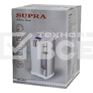 Термопот SUPRA TPS-5511 5.5л. 750Вт серебристый
