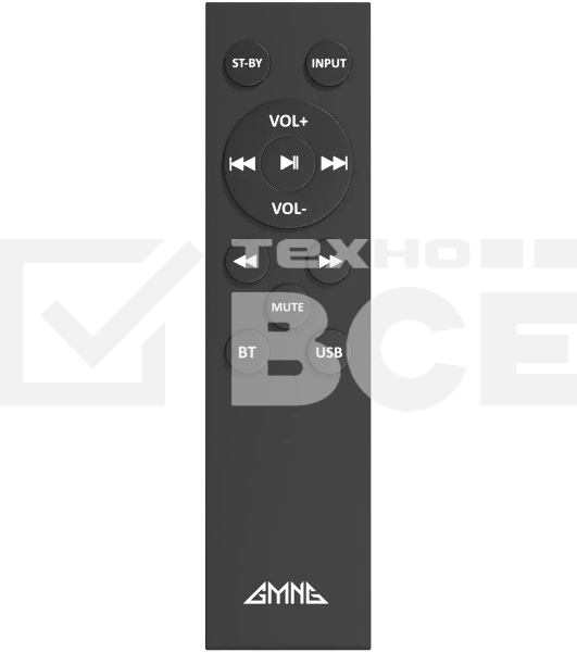 Колонки GMNG GG-SP610ACW 2.0 черный 60Вт BT