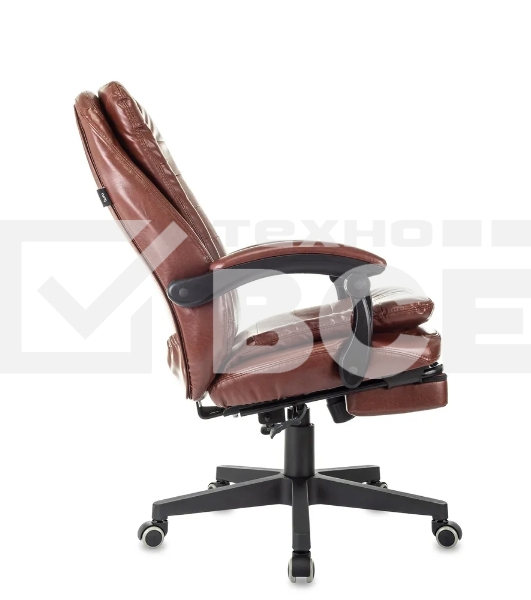 Кресло руководителя Бюрократ T-9950MSG-F/BROWN-PU