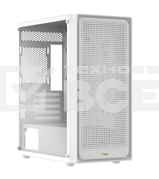 Корпус Ocypus Gamma C50 без БП белый (Gamma-C50-WHG000XX-GL)