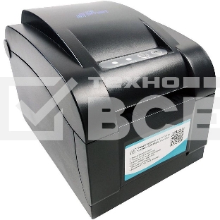 Принтер этикеток термотрансферный Bsmart BS350 203 dpi, RS232, USB, Ethernet, черный
