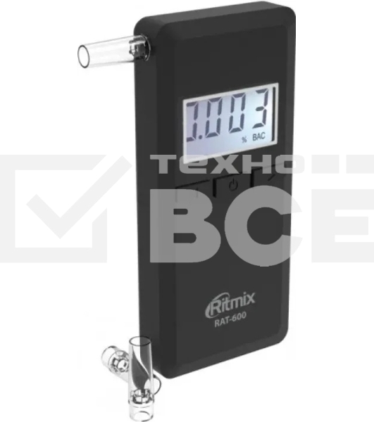 Алкотестер RITMIX RAT-600 черный