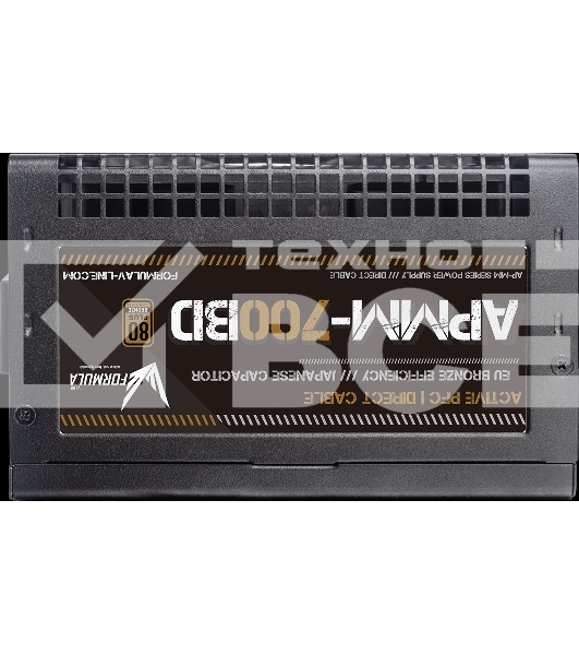 Блок питания Aerocool / Formula APMM-700BD, 700Вт, 80 PLUS Bronze, 120мм, черный