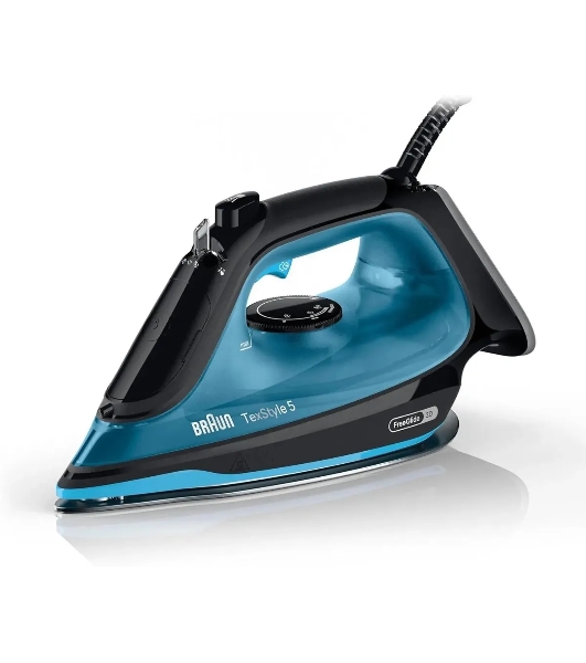 Утюг BRAUN SI5256BL синий/черный, 2600 Вт, 50 г/мин, 210 г/мин, 300 мл