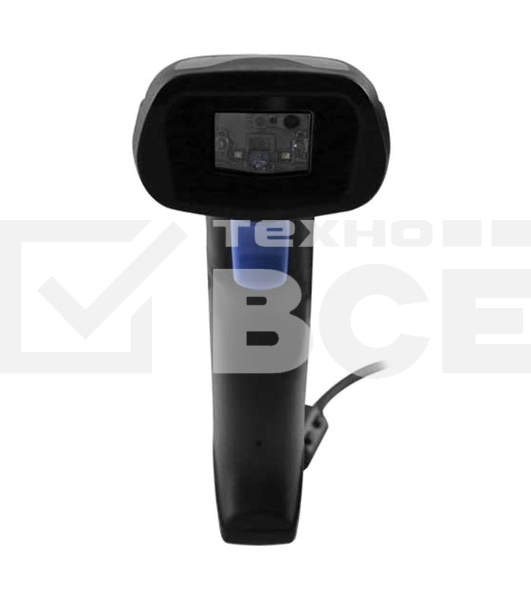 Сканер штрих-кода ручной QW2500 KIT, имидж 2D, 30 скан/сек, USB, черный