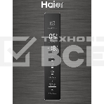 Холодильник Haier C4F740CBXGU1 черный двухкамерный 286/115л морозилка снизу, No Frost, фото10