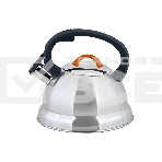 Чайник для плиты LEONORD Freundlich-3001QS из нержавеющей стали со свистком, 2,3л (в уп. 6 шт), фото2