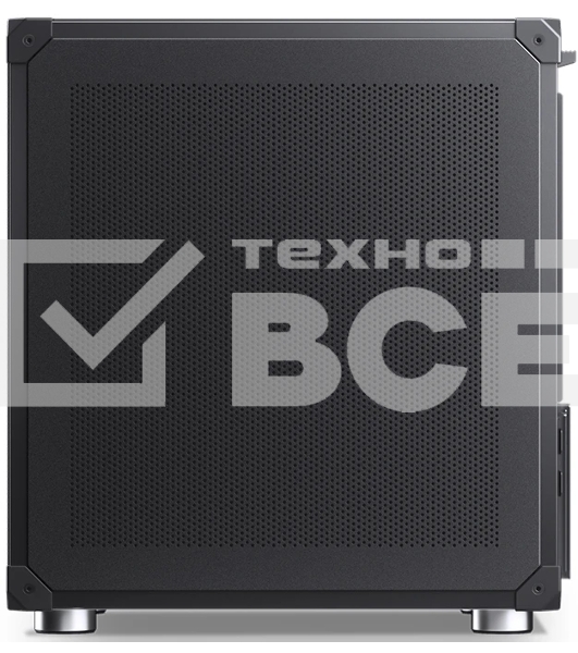 Компьютерный корпус JONSBO C6 Black MATX без БП, mini-ITX, micro-ATX, черный