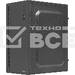 Компьютерный корпус X11 черный, mATX,USB1.1x2,HD Audio Defender, фото6