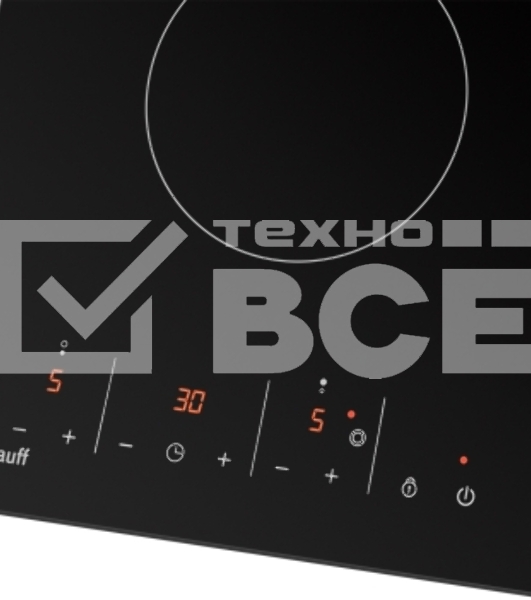 Индукционная варочная панель стеклокерамическая Weissgauff HV 312 BKS