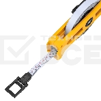 Рулетка геодезическая Denzel 20 м х 13 мм, открытый корпус, металлическая лента, фото4