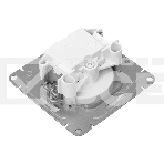 Розетка EKF UP1-SOW-100 СП Эпика 16А без заземл. без шторок механизм бел., фото2