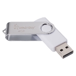Флешка USB SmartBuy Twist White (SB004GB2TWW), 4GB, USB 2.0, R/W 15/5, белый, фото3