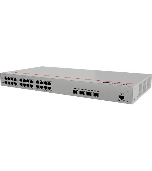 Коммутатор Huawei S220-24P4X, 24×1 Гбит/с PoE+ + 4×10 Гбит/с SFP+, управляемый