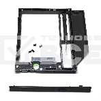 Адаптер оптибей Espada SS90 /optibay, hdd caddy/ SATA/miniSATA /SlimSATA/ 9мм для подключения HDD/SSD 2,5” к ноутбуку вместо DVD.(41087), фото2