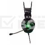 Наушники с микрофоном Oklick HS-L500G черный 2.2м мониторы оголовье, фото13