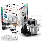 Кухонный комбайн Bosch MUMS2EB01, 700 Вт, 4 скорости, металл чаша 3,8 л, черный, фото4