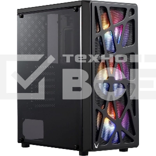 Компьютерный корпус Aerocool / Formula MANA черный без БП ATX 6x120mm 2xUSB2.0 1xUSB3.0 audio bott PSU