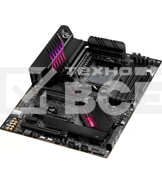 Материнская плата ASUS ROG STRIX B550-XE GAMING WIFI, AM4, AMD B550, 4xDDR4, 6xSATA, 2xM.2, 1xPCI-E 4.0 x16, 1xPCI-E 4.0 x8, 1xPCI-E 3.0 x4, 1xHDMI, 1xDP, 1x 2.5Gb LAN, 2xUSB-A 3.2 Gen 2, 1xUSB-C 3.2 Gen 2, 4xUSB 2.0, 5x3.5 мм, 7.1, Standard-ATX