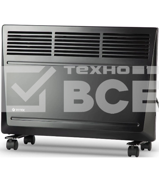 Конвектор Vitek Midnight VT-2194 черный, 1500Вт, 20м2