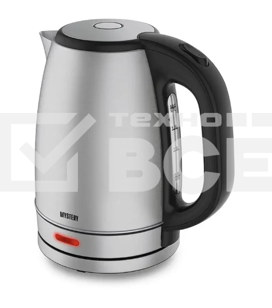 Чайник электрический MYSTERY MEK-1655 1.7 л, 1800 Вт, нержавеющая сталь
