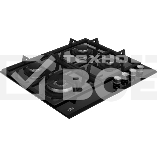Встраиваемая газовая варочная поверхность Beko HILW 64235 S, Черный
