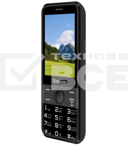Мобильный телефон Xenium X800 черный моноблок 2Sim 2.8