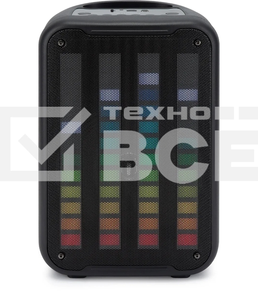 Минисистема Hyundai H-MC1204 черный 10Вт FM USB BT micro SD