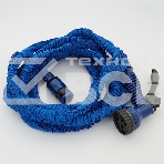 Шланг поливочный DELTA Зеленый луг синий от 5 до 15 метров ЗЛ-34/15 (30), фото3