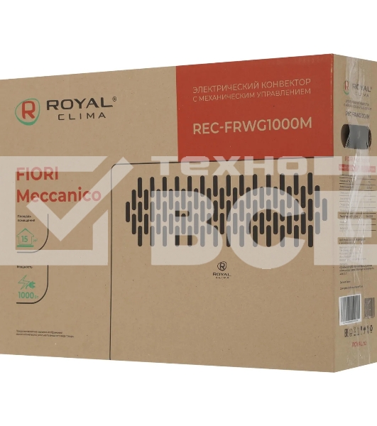 Конвектор Royal Clima Fiori Meccanico REC-FRWG1000M 1000Вт белый