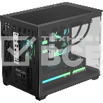 Компьютерный корпус AeroCool/Formula Crystal U2M Floe черный без БП mATX 1xUSB 3.0 1xUSB3.1 audio bott PSU, фото5