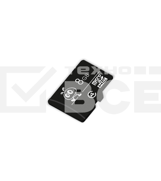 Карта памяти Micro SDHC 8Gb Smartbuy Сlass 4 (без адаптеров)