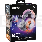 Игровая гарнитура Defender Glitch белый, RGb, фото5