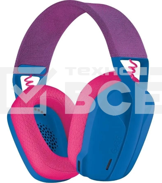 Гарнитура беспроводная Logitech Headset G435 LIGHTSPEED Wireless Gaming BLUE - Retail