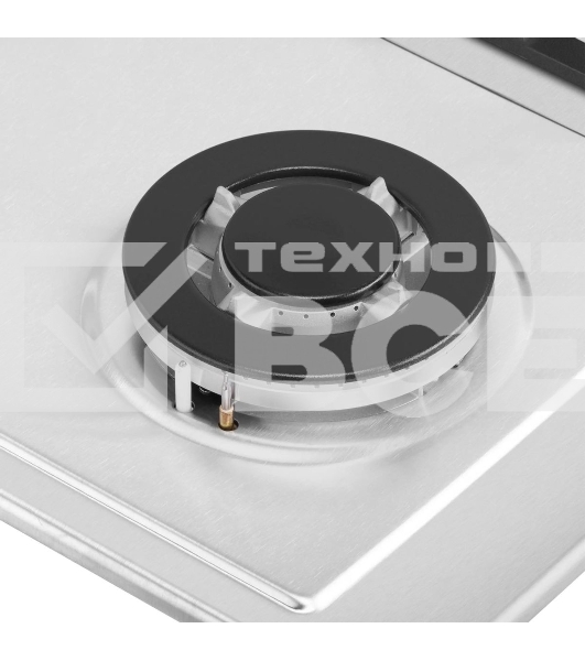 Газовая варочная панель Maunfeld EGHS.64.43CS/G, 4 конфорки, нержавеющая сталь, серебристый